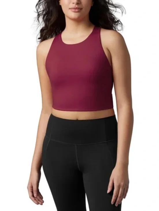 GapFit Crop Active Tank Red Size Small - Picture 1 of 9